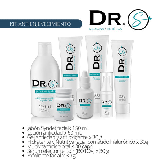 Kit Antienvejecimiento y Aclarante Facial